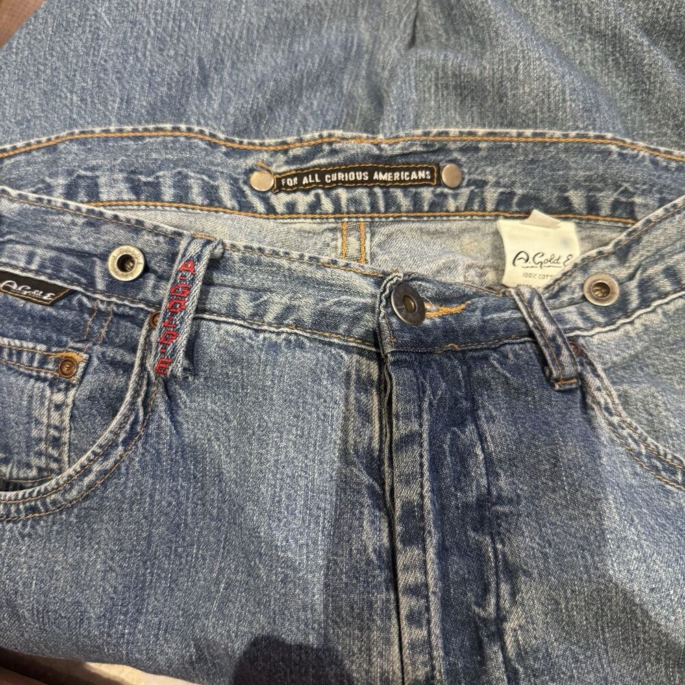Rare VTG 90s AGoldE E.V.E.N.T Era “ For All Curious Americans” Jeans 29